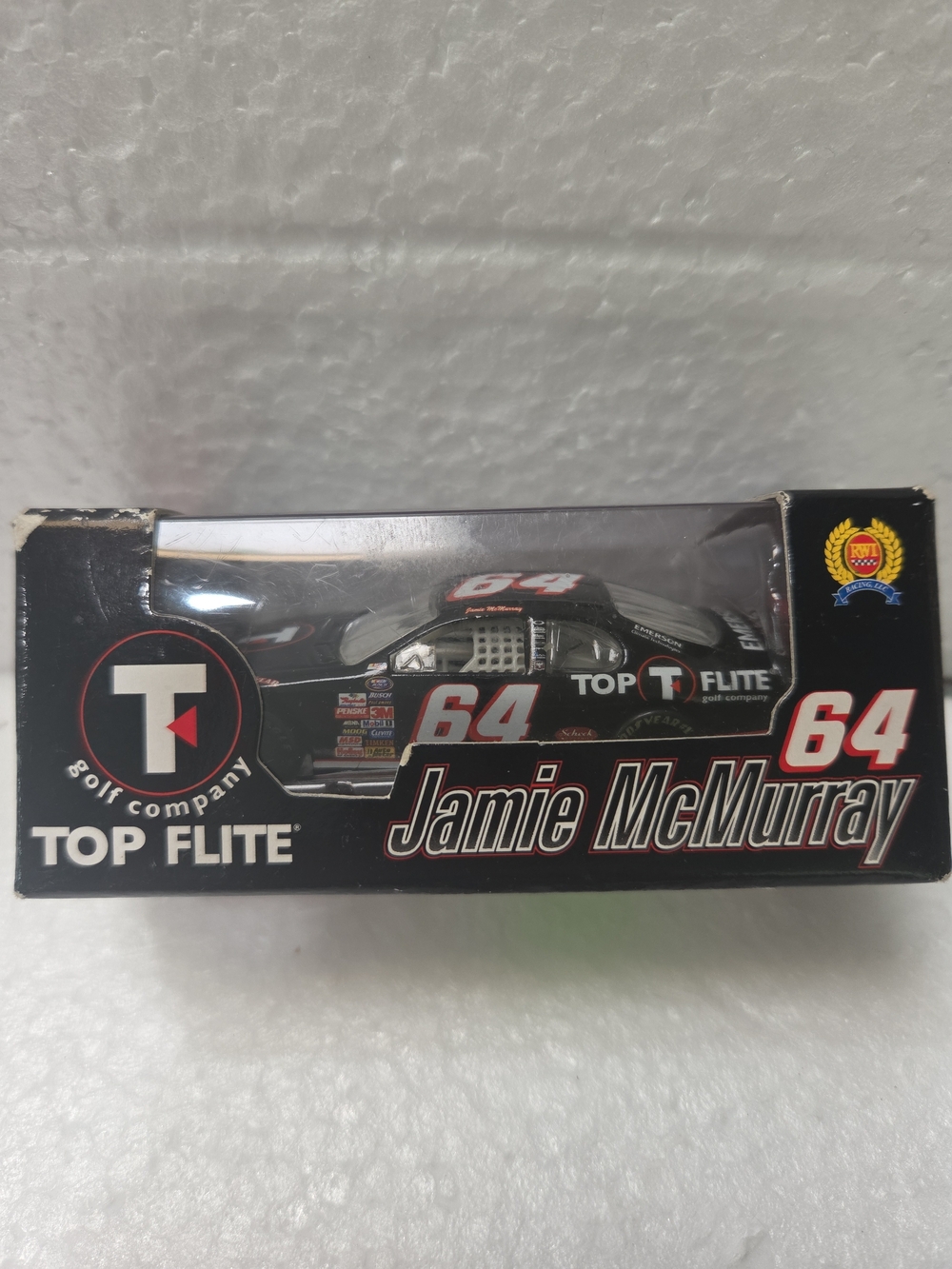 Top Flite Jamie McMurray #64 Black Die-Cast Nascar Race Car Toy